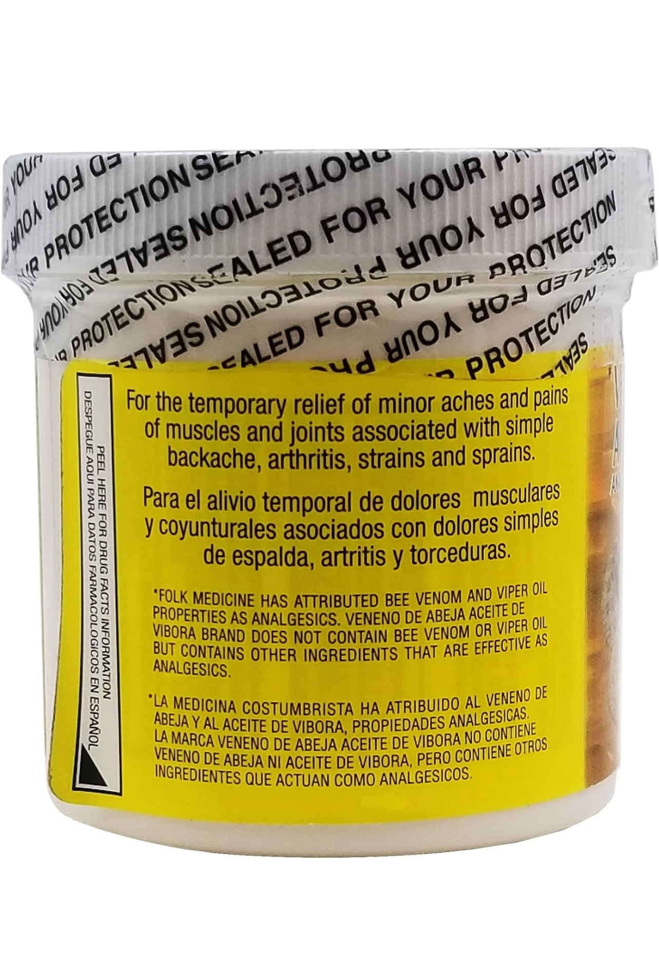 Aceite de Vibora, Pomada Analgésica, Alivio tópico del dolor, Ayuda a desinflamar y calmar el dolor, Ungüento de aroma fresco, 150 g cada uno