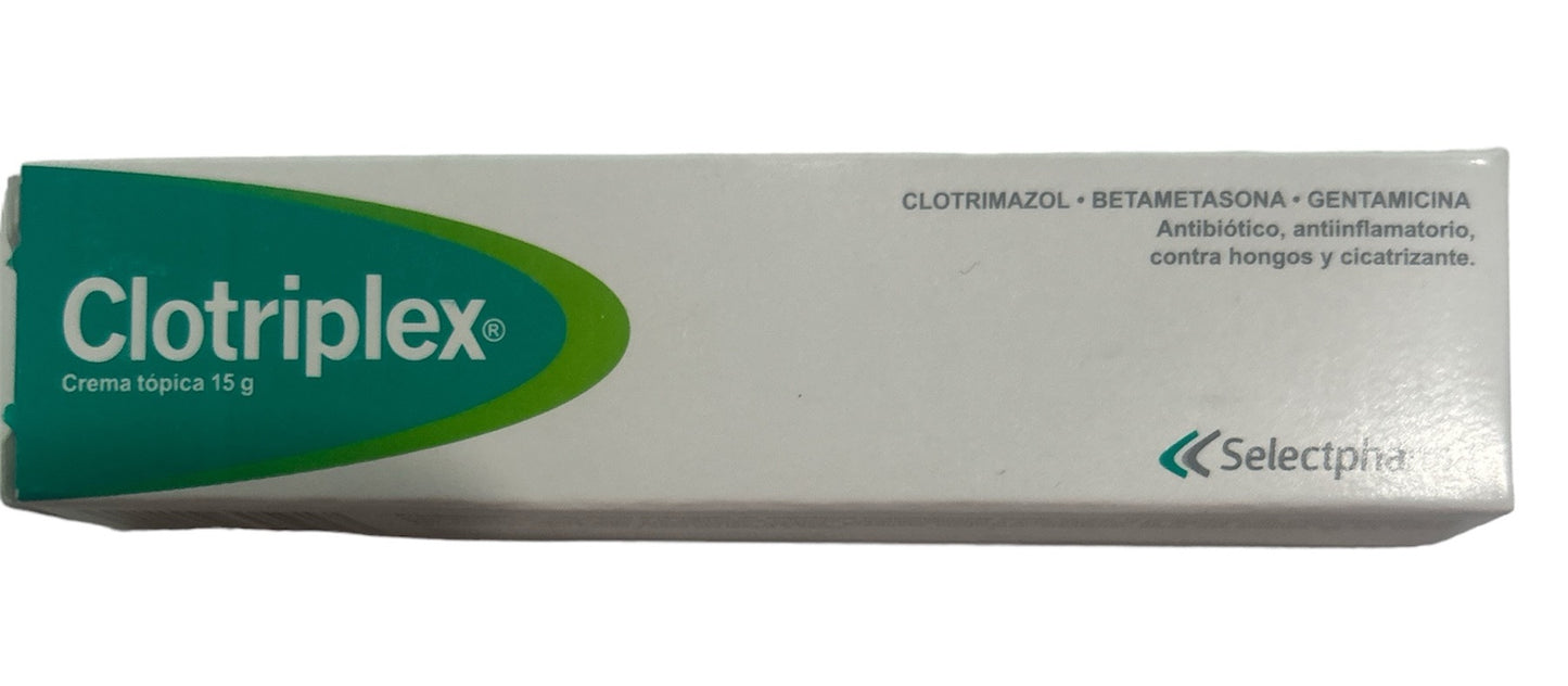 Clotriplex Crema Tópica Guatemalteca 15 g